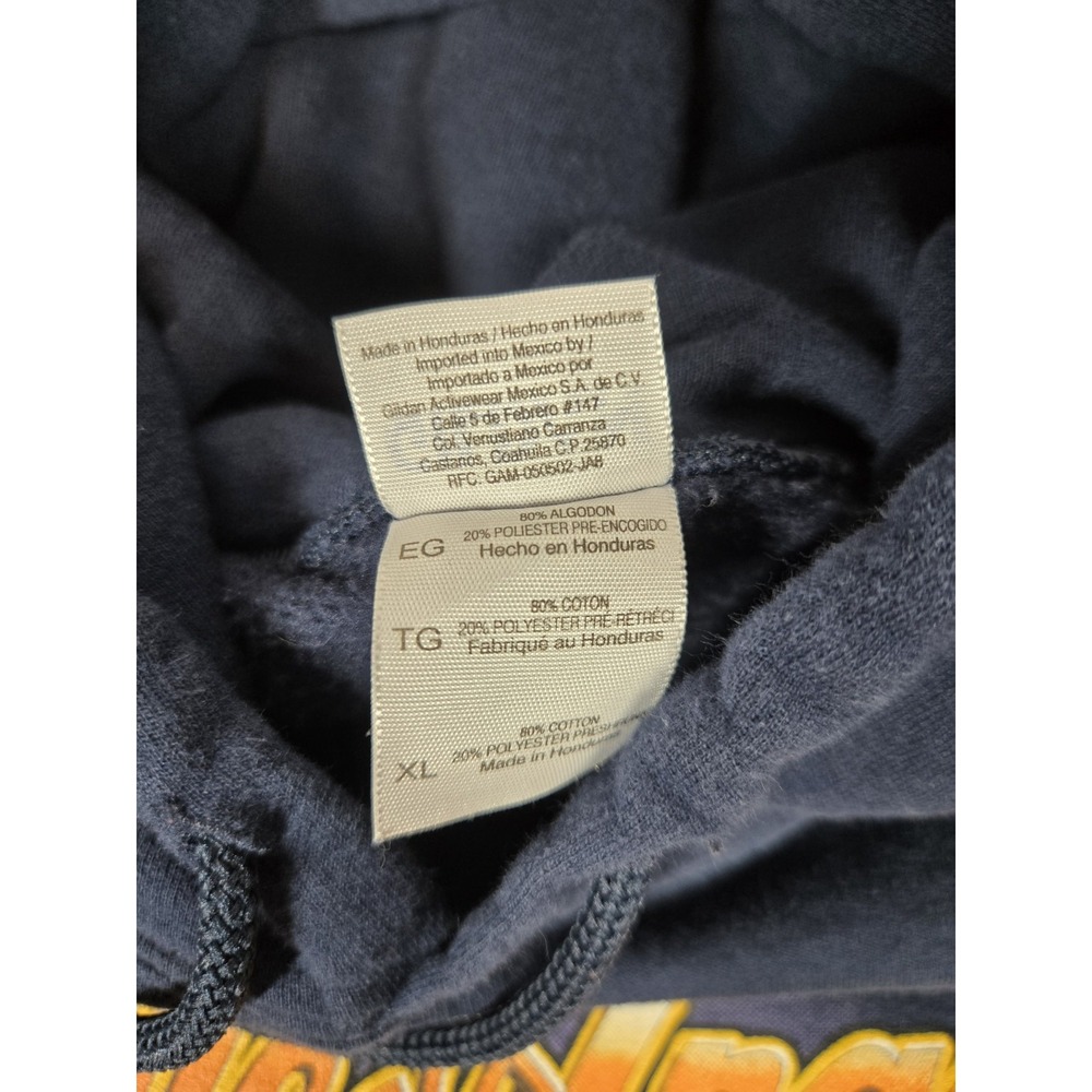 US Navy‎ Blue Angels Hoodie Jacket Mens XL Gildan Ultra Cotton - Picture 5 of 13